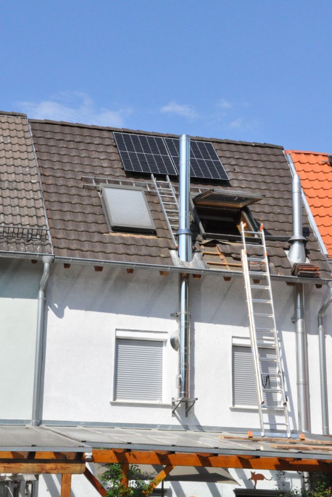 Montage Steildach Bild 4